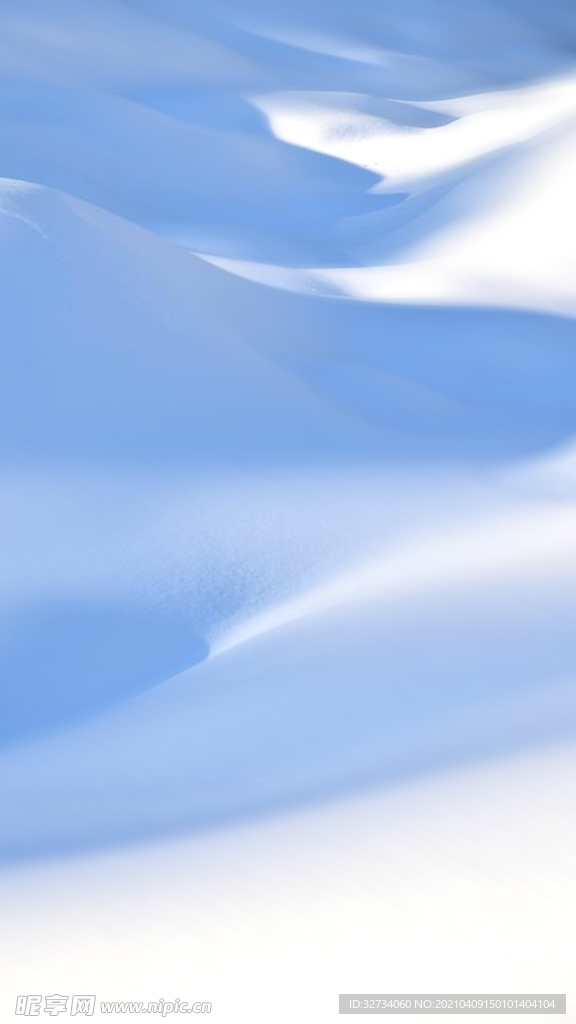 藍色雪山背景圖