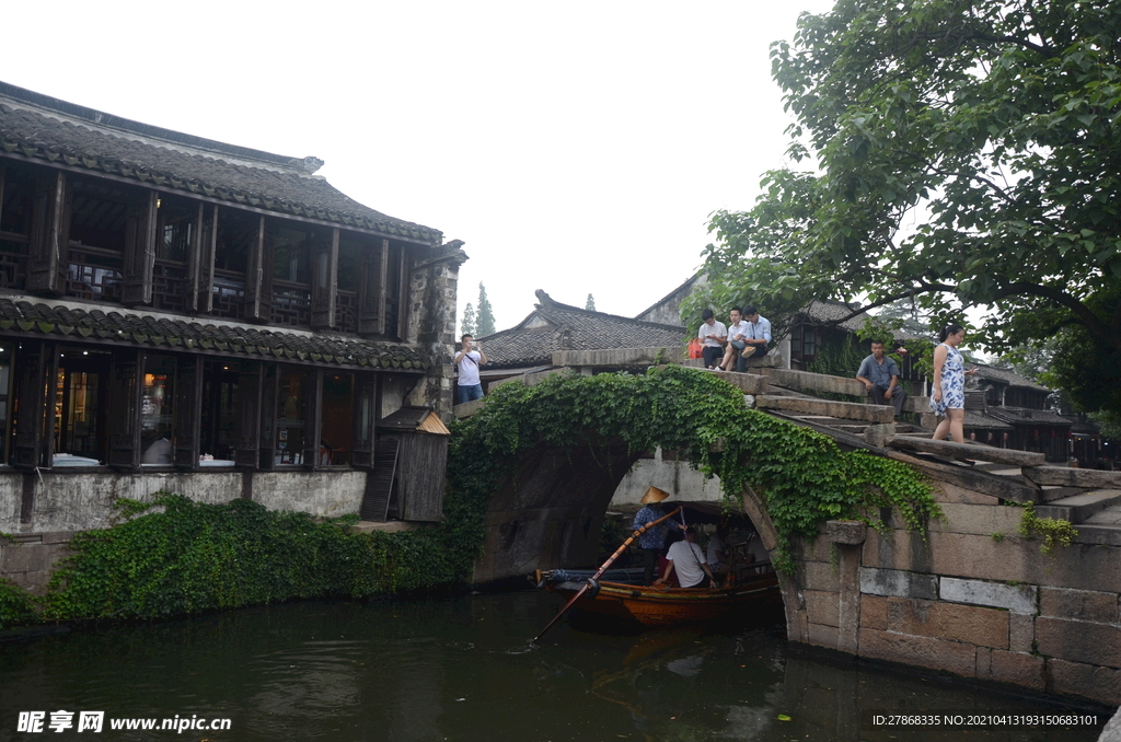 水鄉古鎮周莊風景旅游