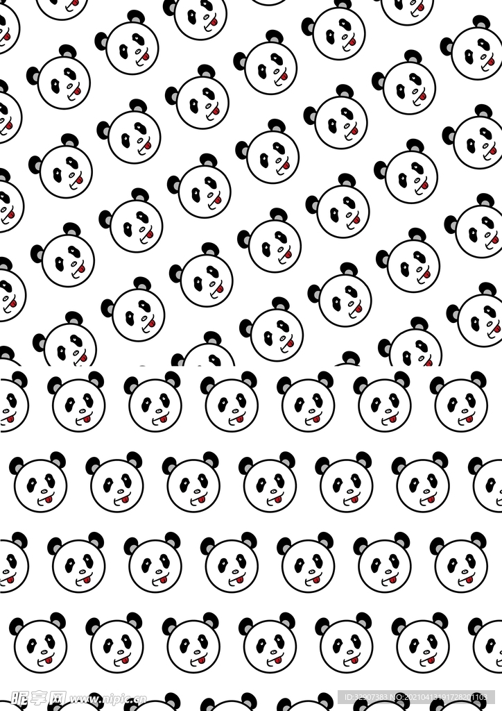熊猫无缝接