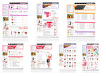 韩版日用品购物网站模板