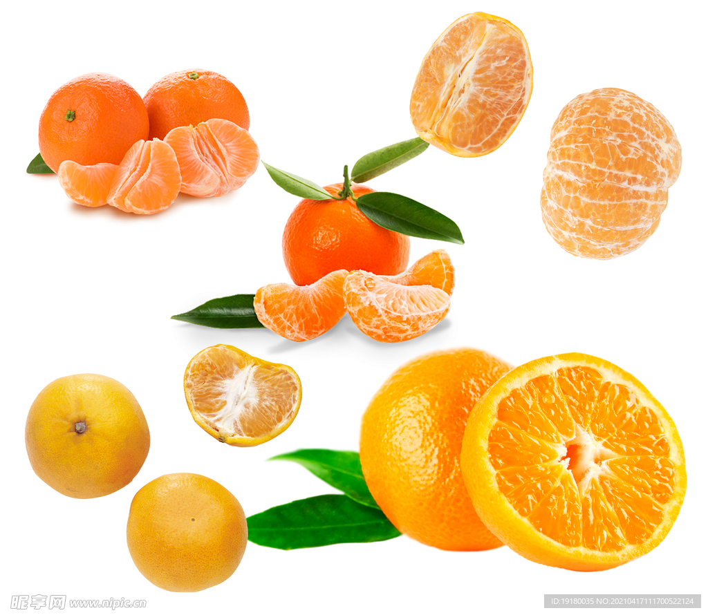 橘子素材