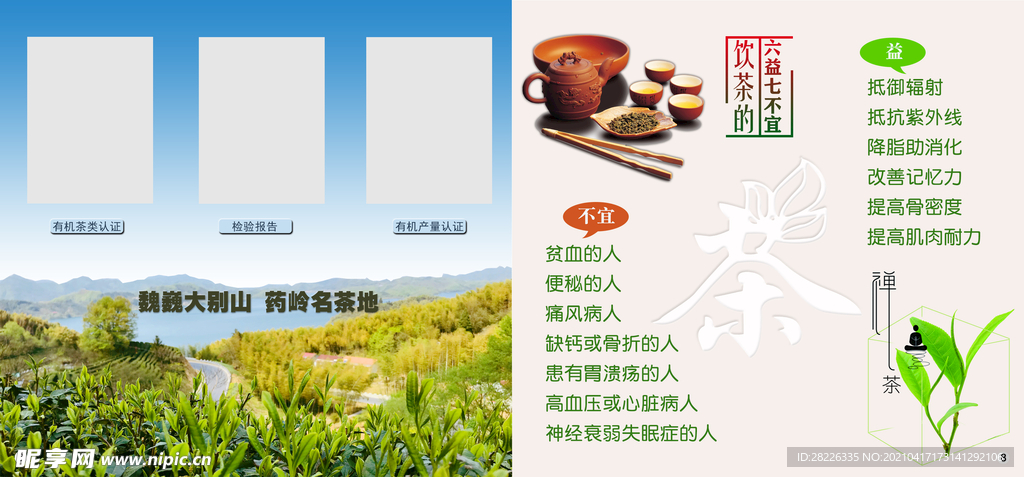 六安瓜片宣傳冊 內(nèi)頁第四頁