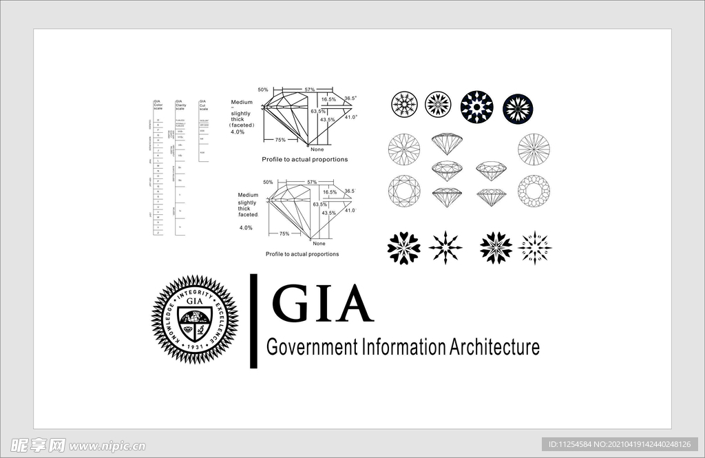 GIA认证标志