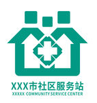 ai格式社区卫生服务站logo