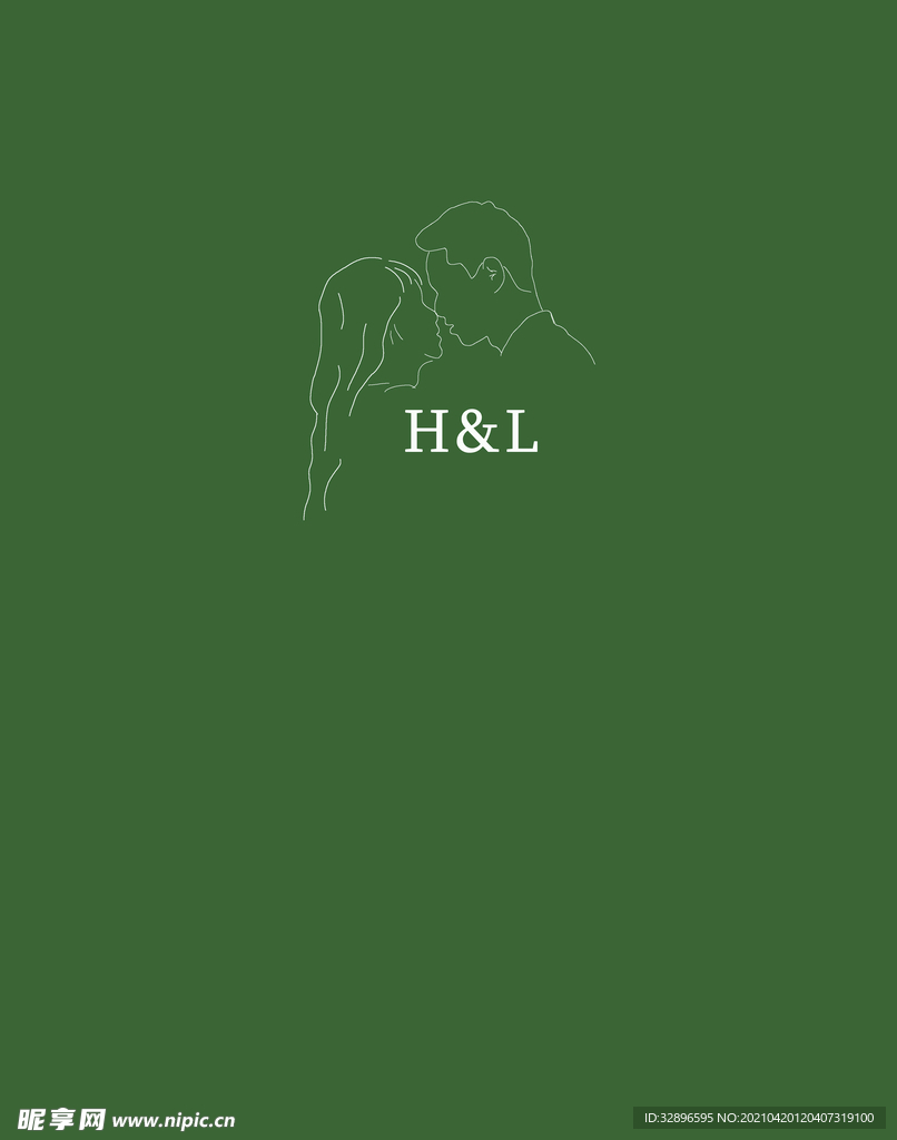 人物剪影Logo