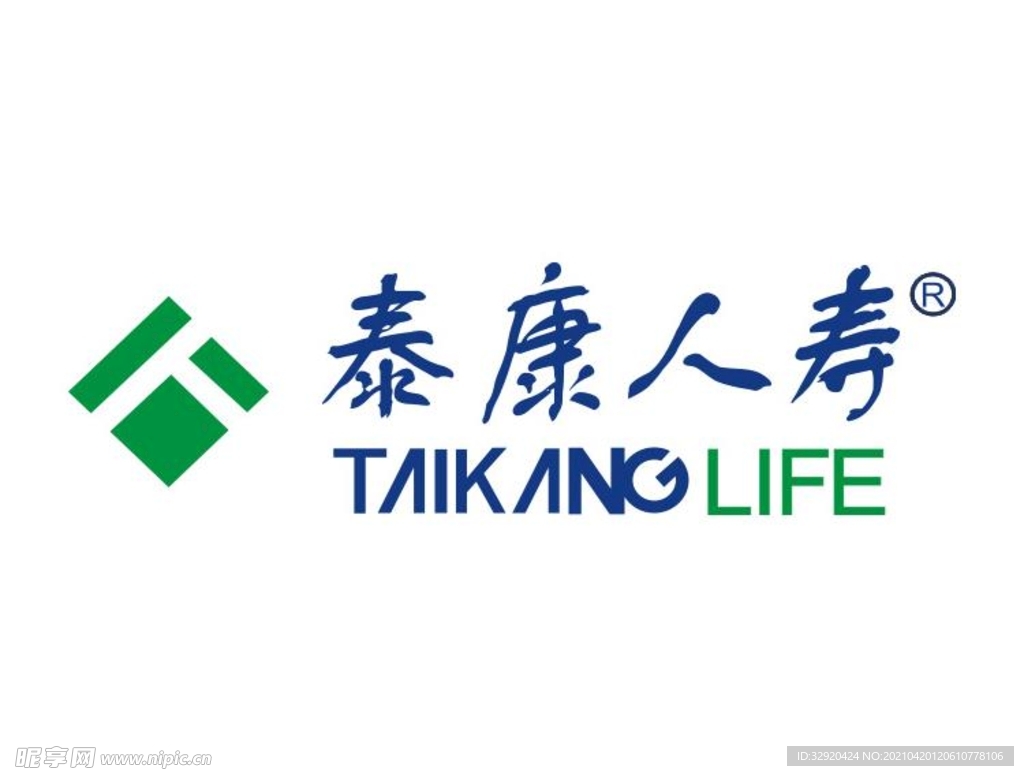 最新版泰康人寿保险logo标志