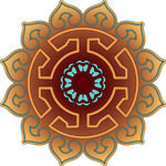 蒙古 传统 矢量 纹饰 