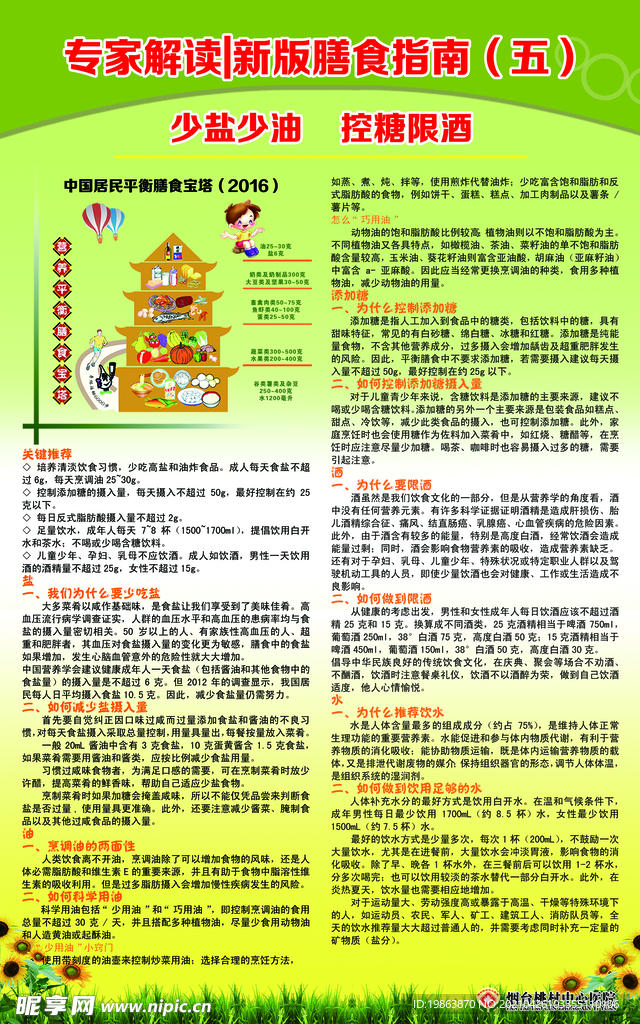 新版膳食指南