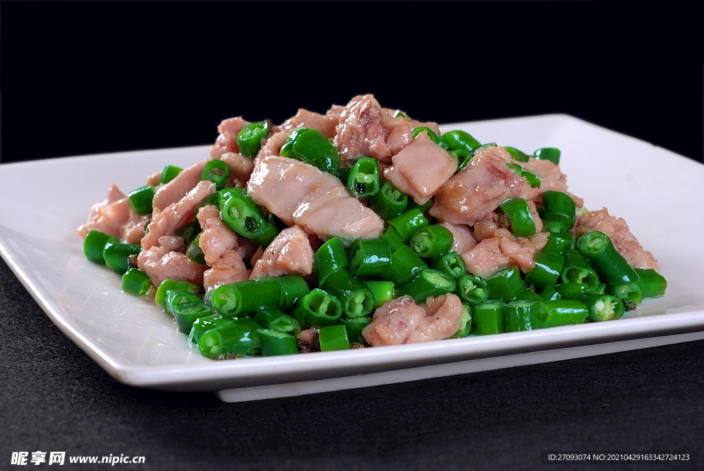 青椒兔肉