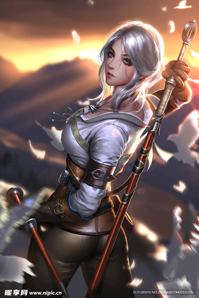 美女劍客