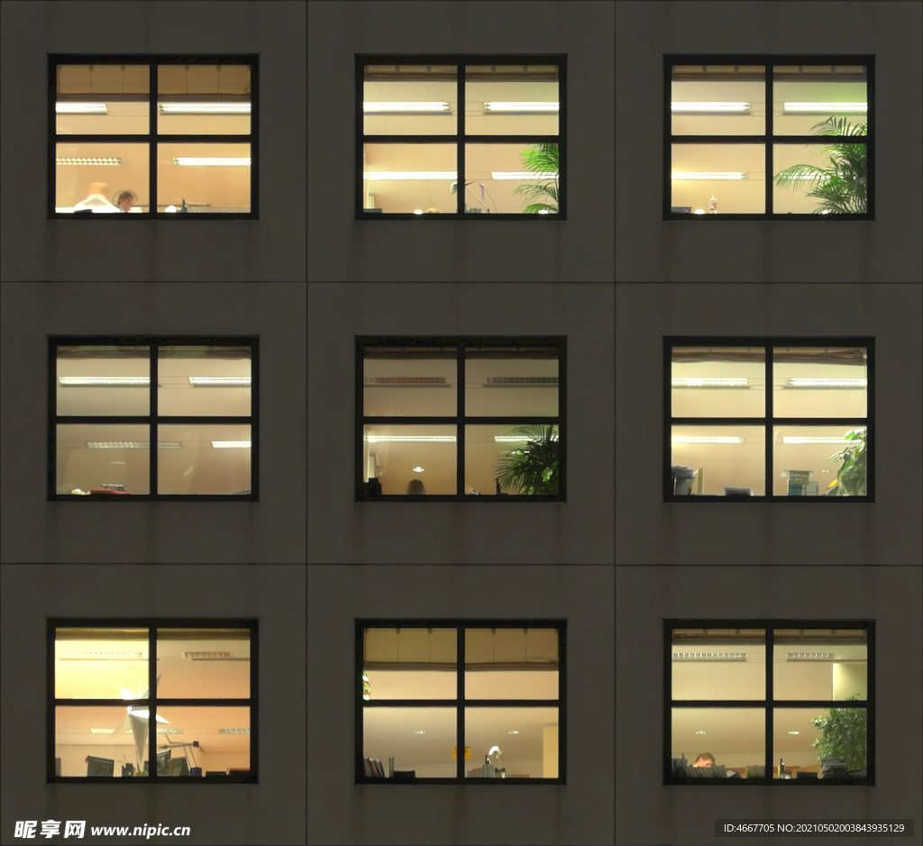 建筑夜景貼圖 建筑外景貼圖
