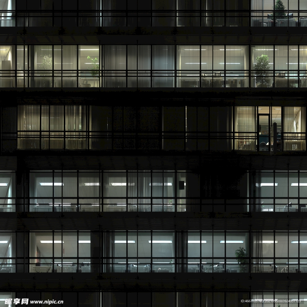 建筑夜景貼圖 建筑外景貼圖