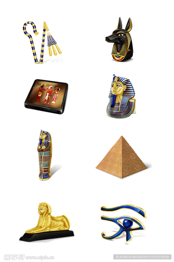 埃及元素素材