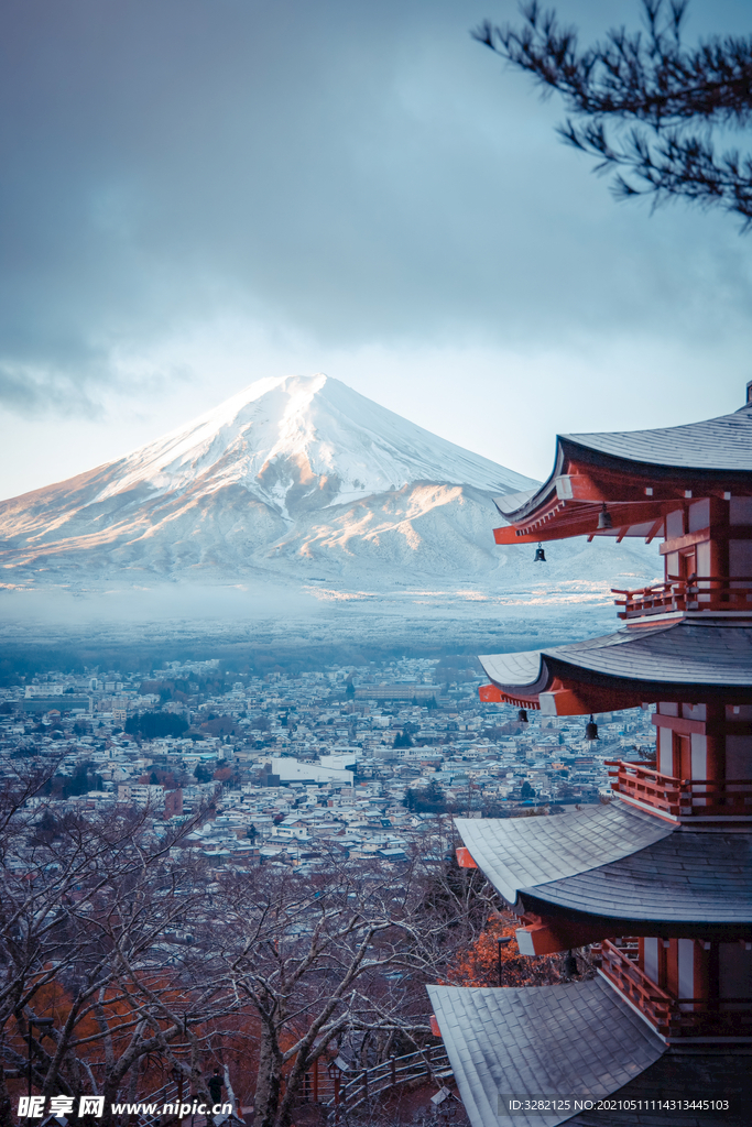 风光摄影之日本富士山京都 