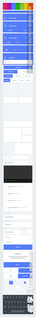 materialUI界面設計