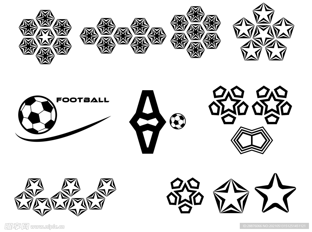 足球图案设计