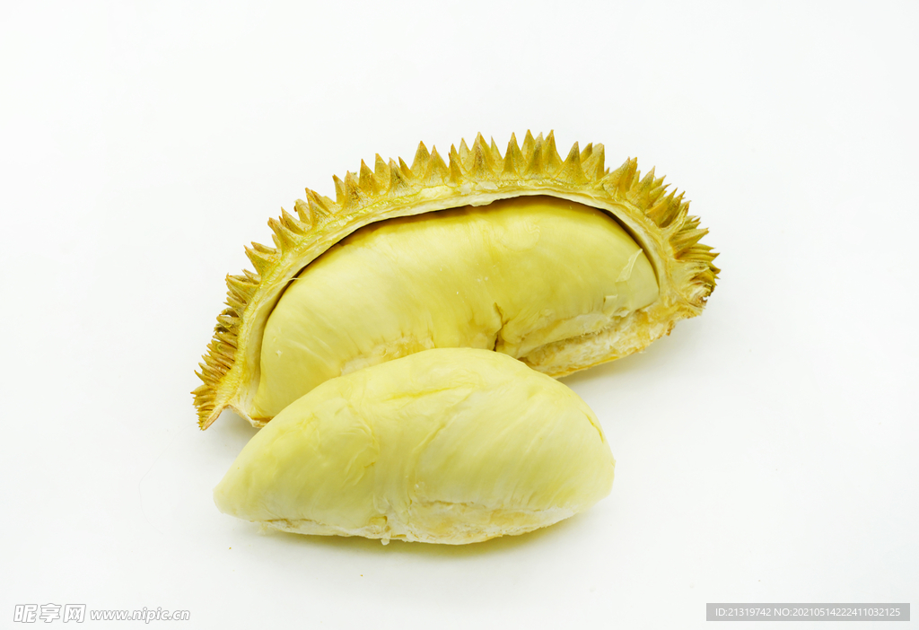 剝開榴蓮攝影