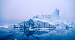 北极冰川冰山