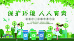绿色环保城市垃圾分类保护环境