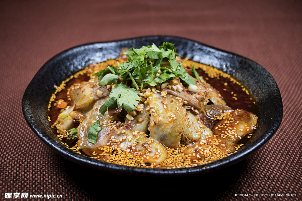 誘人的夫妻肺片美食