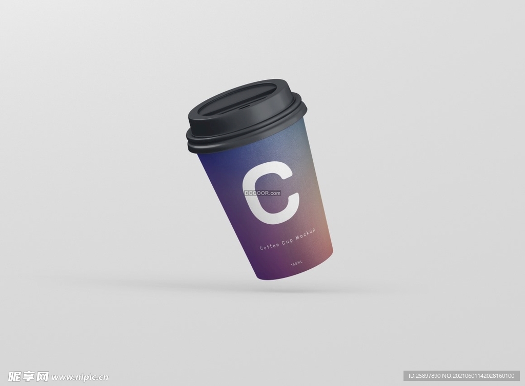 紙質咖啡杯紙杯小杯樣機