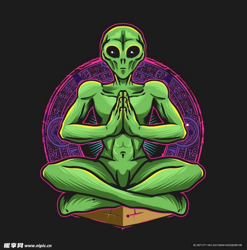 綠色外星人