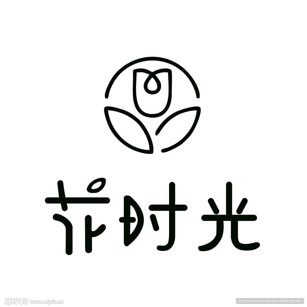 矢量花logo