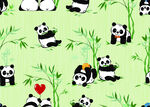 熊猫图案童装