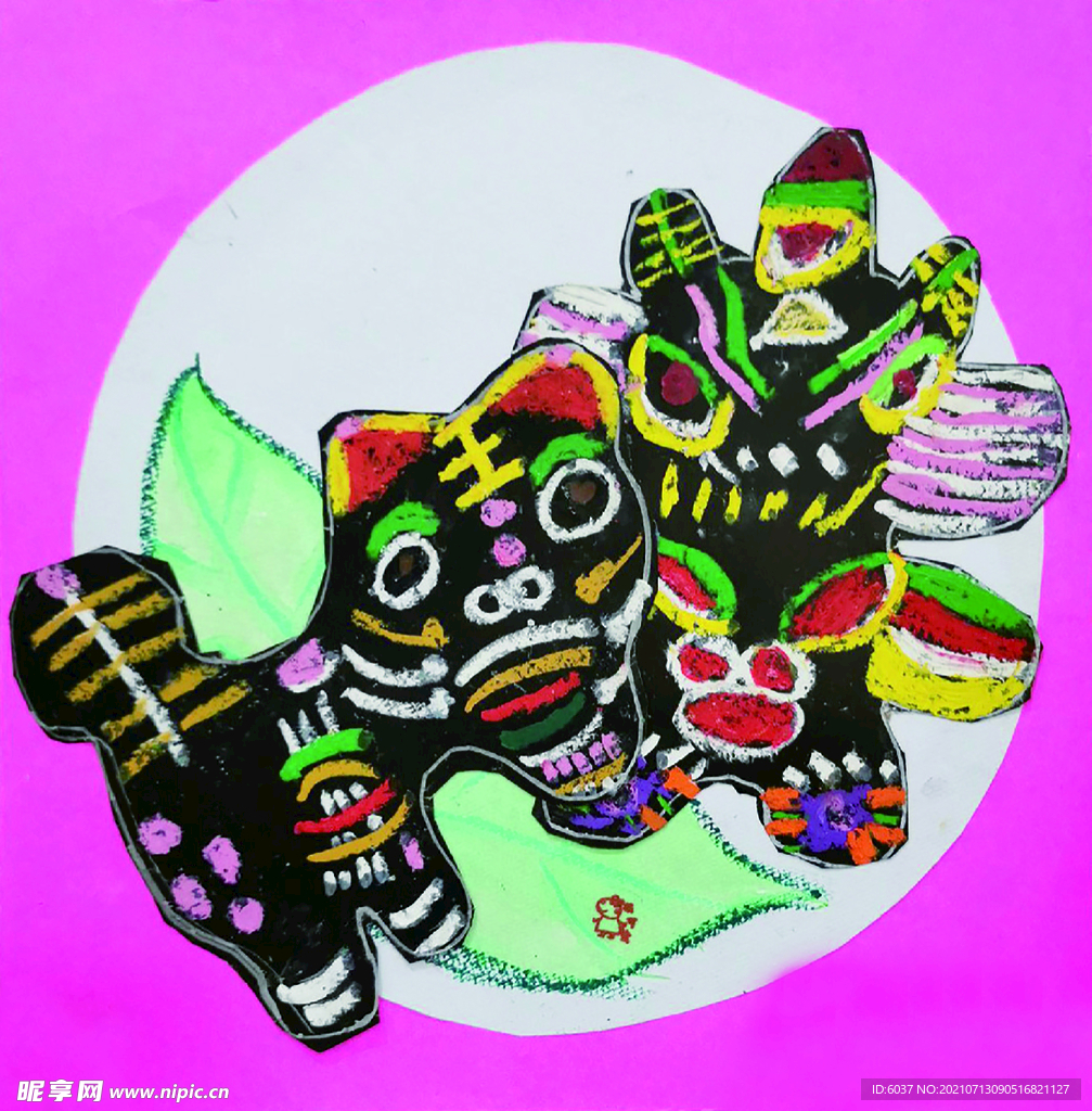 線描作品