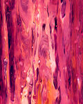 粉色液态油画背景