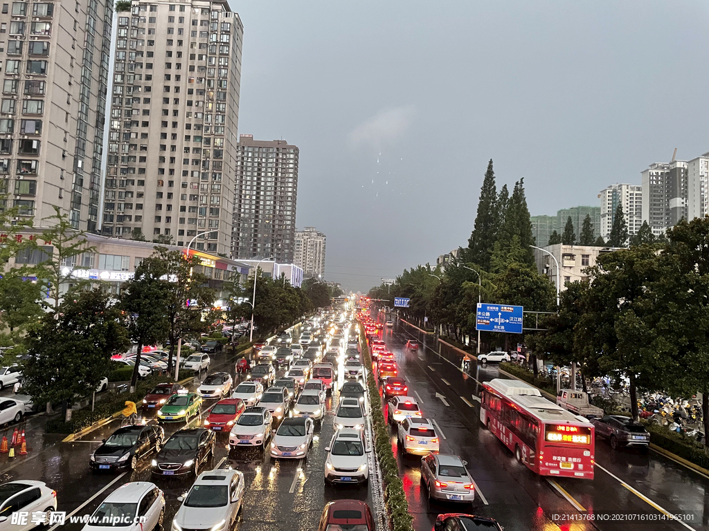 夜晚城市風景 