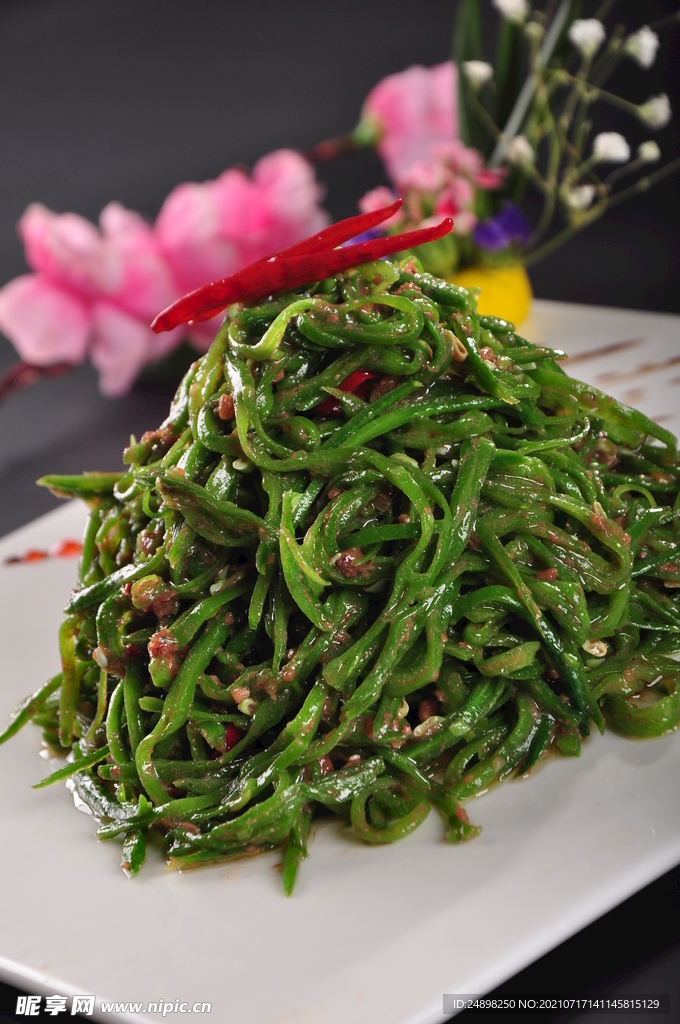 蝦醬燒梅豆