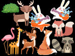 動物插畫素材