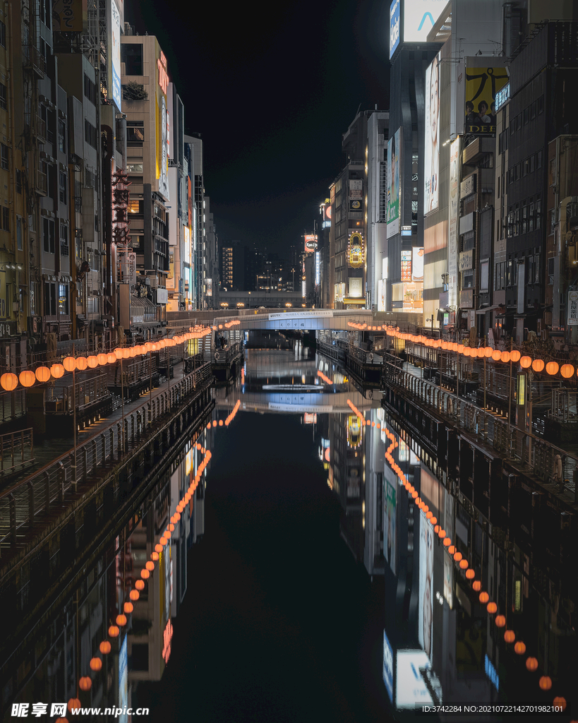 城市掠影攝影圖
