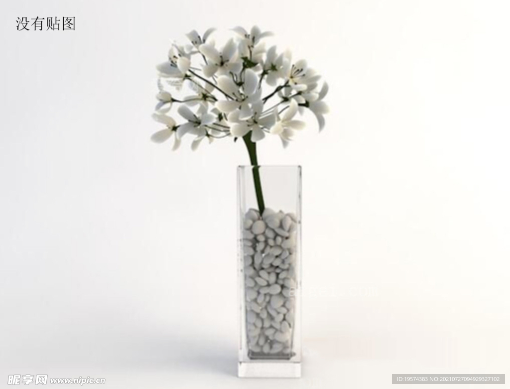 C4D模型大麗花