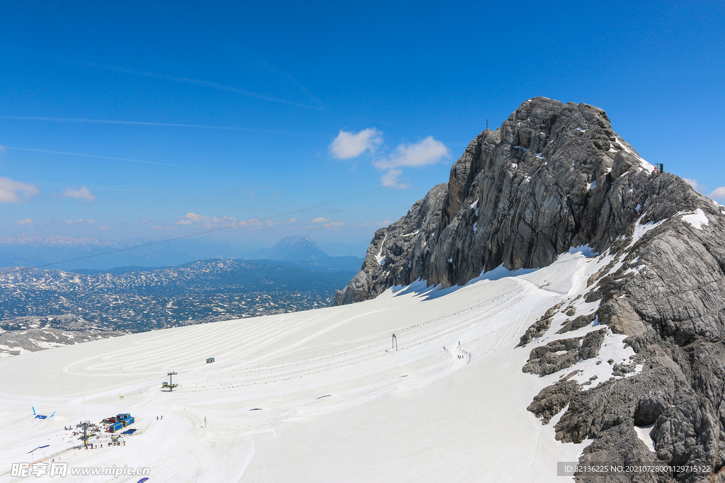 冬季雪山