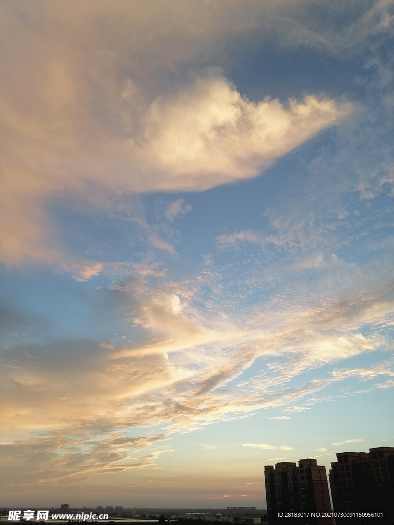 晚霞
