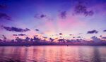 大海黎明风景图片