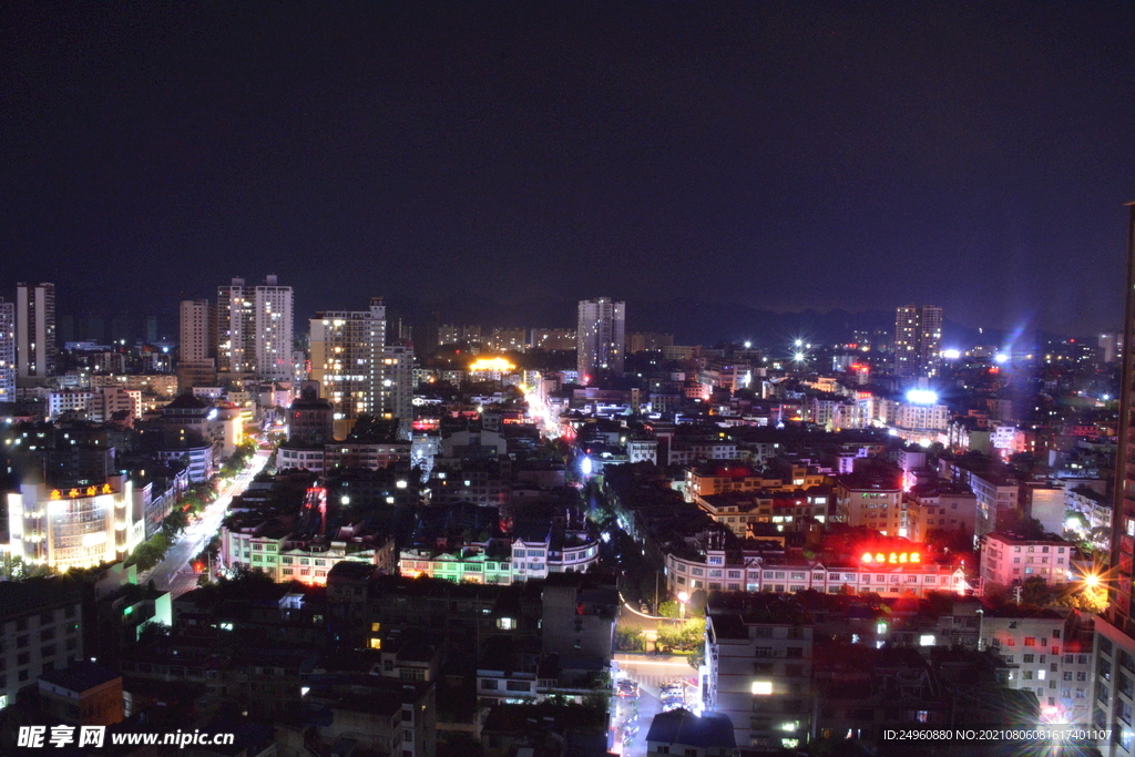惠水夜景
