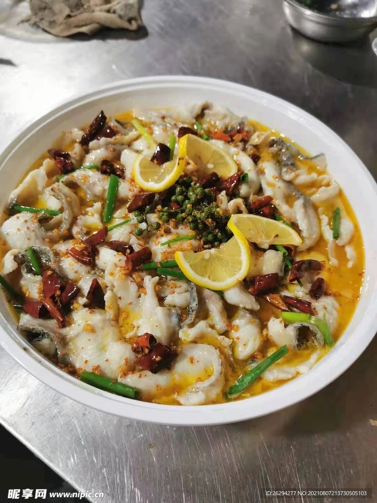 檸檬金湯魚