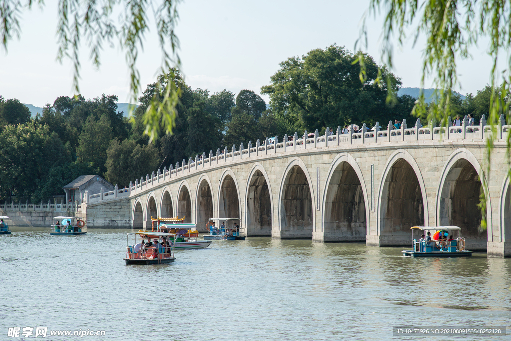北京頤和園多空橋