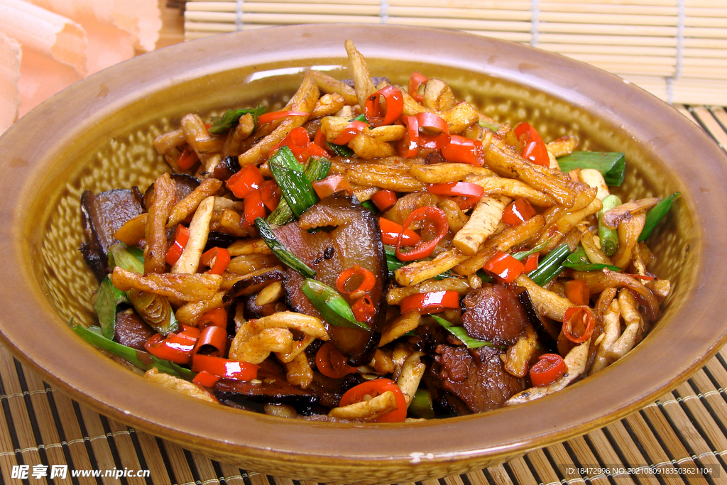 蘿卜干炒臘肉