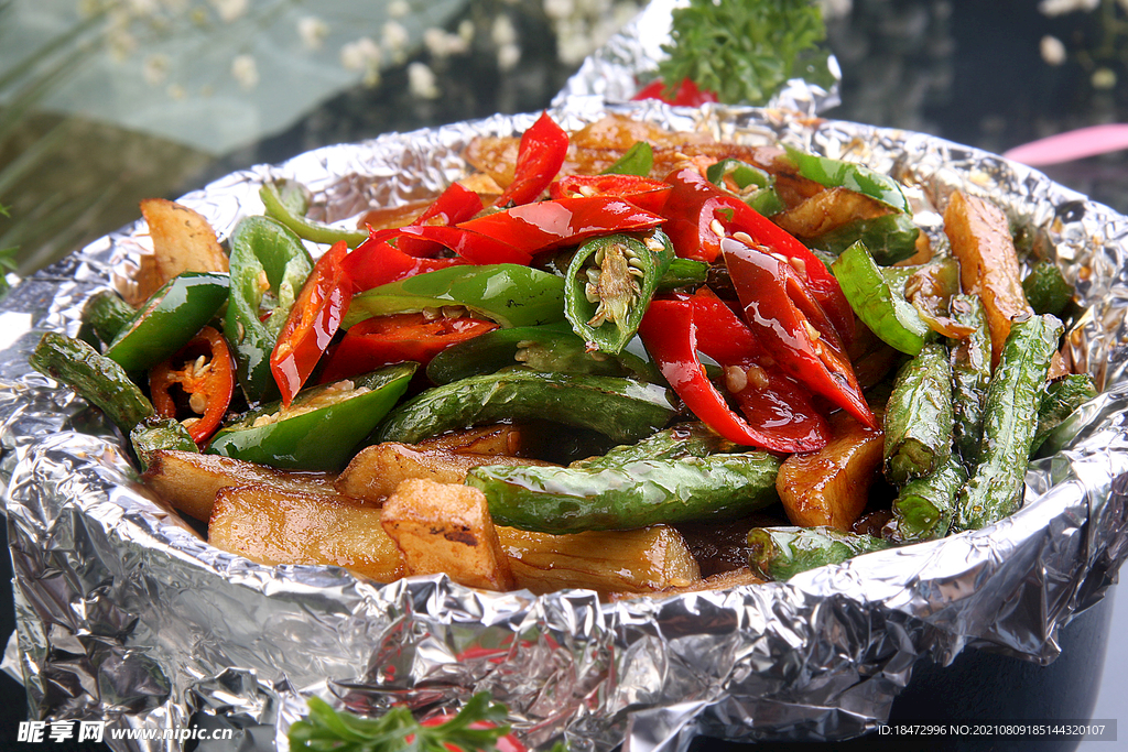 茄子豆角缽