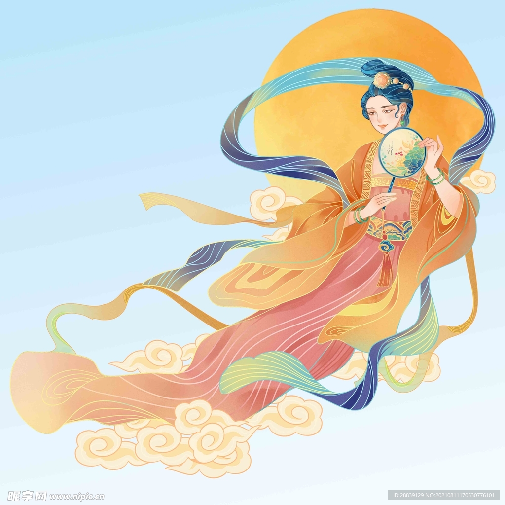  嫦娥奔月 
