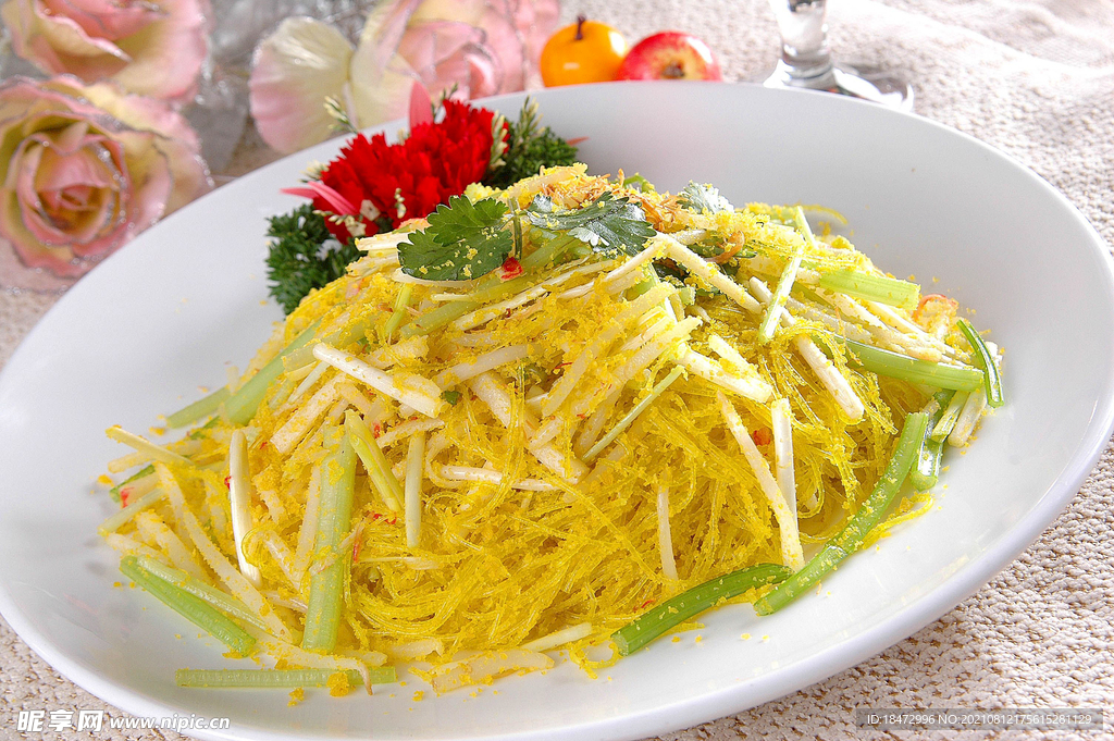 桂花炒瑤絲