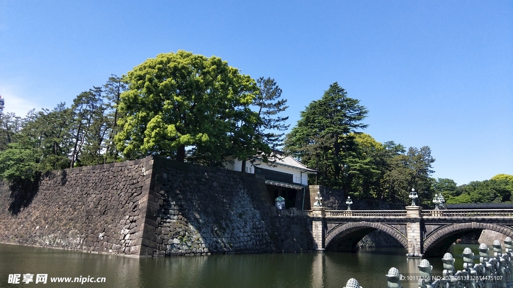東京街景日本天皇皇宮