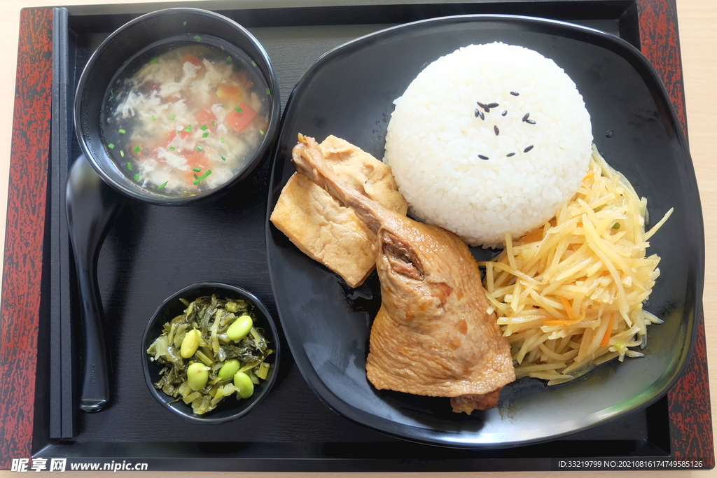 鴨腿蓋澆飯