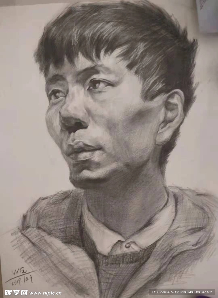 素描人物臨摹