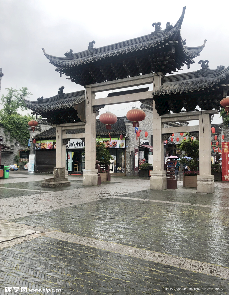 古街門樓