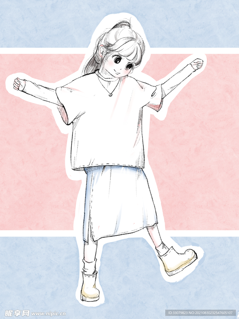 小女孩